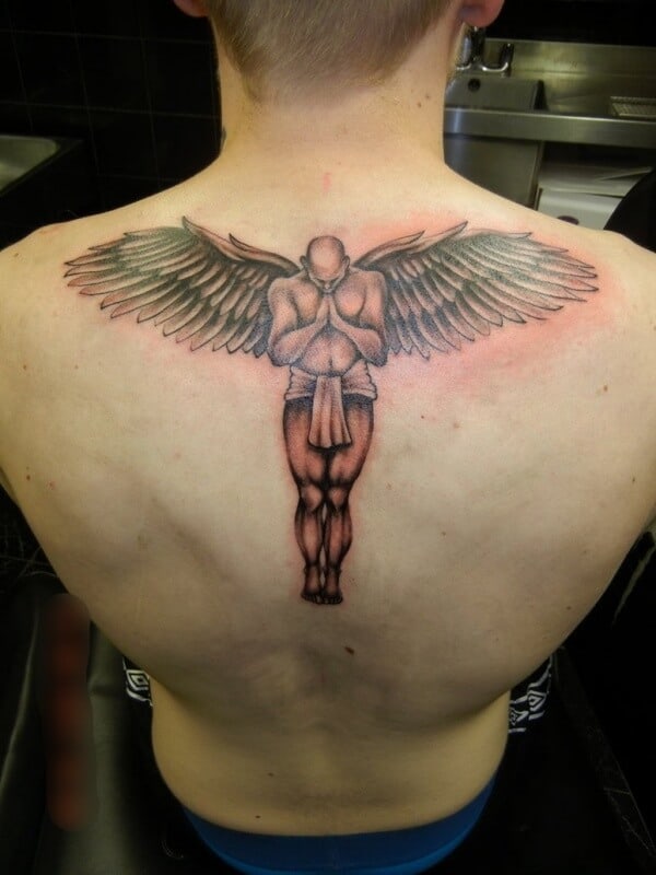 Protection  Divinity  Angel Tattoo Guide By Tattoo Designers  Tattoo  Stylist
