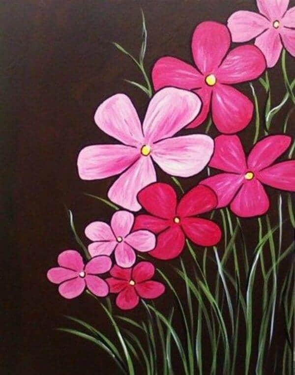 62 Easy Flower Painting Ideas For Beginners - Artistic Haven