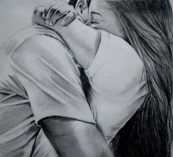 How to draw Romantic Couple easy ।। Pencil sketch step by step : r/learnart