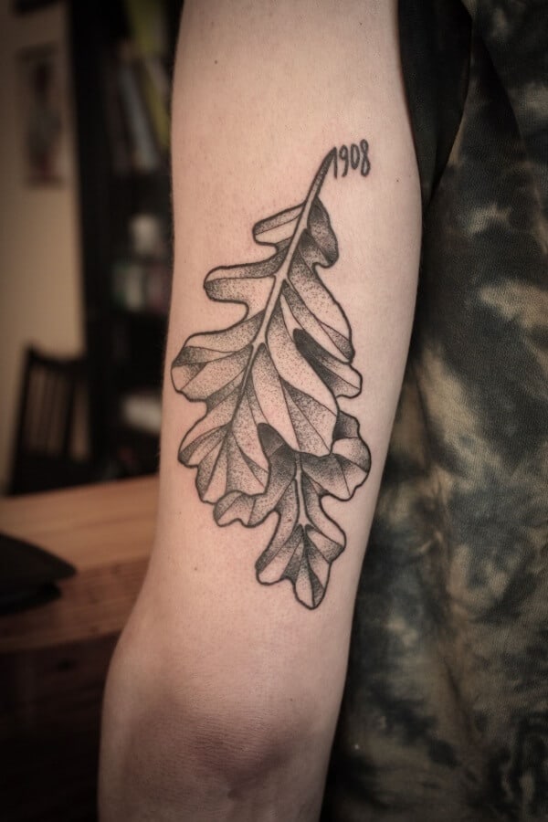 oak leaf tattoo menTikTok Search
