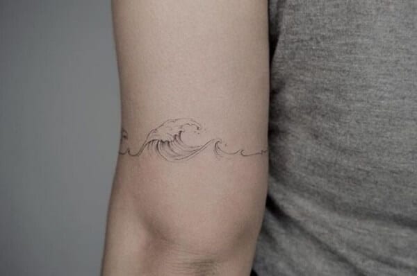 Tattoos Ink Waves and Men image inspiration on Designspiration