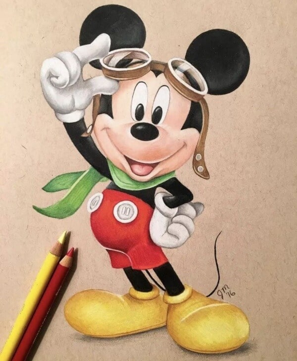 funny cartoon characters to draw in color